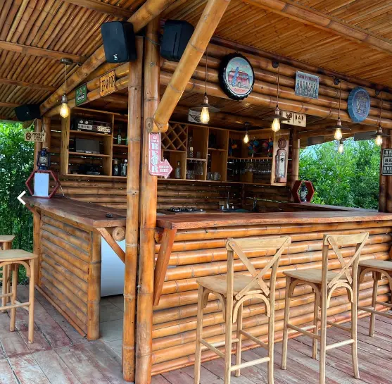 Glamping Casa Bamboo cabaña 