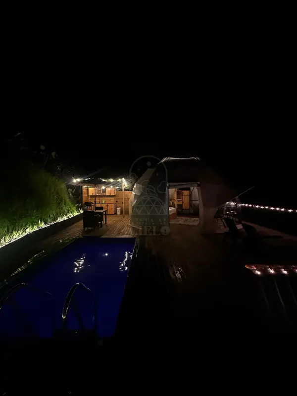 Glamping Domo Aqua Vista al cielo 