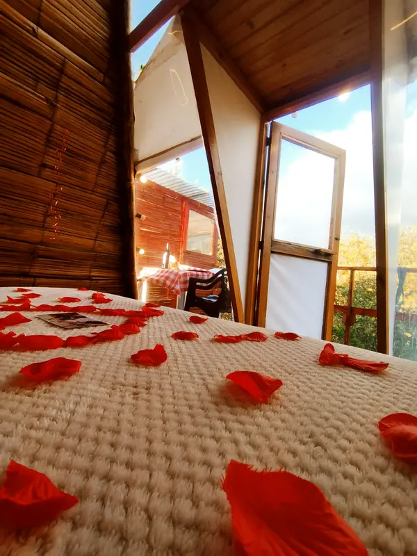Glamping La cima con Jacuzzi Alas Glamping