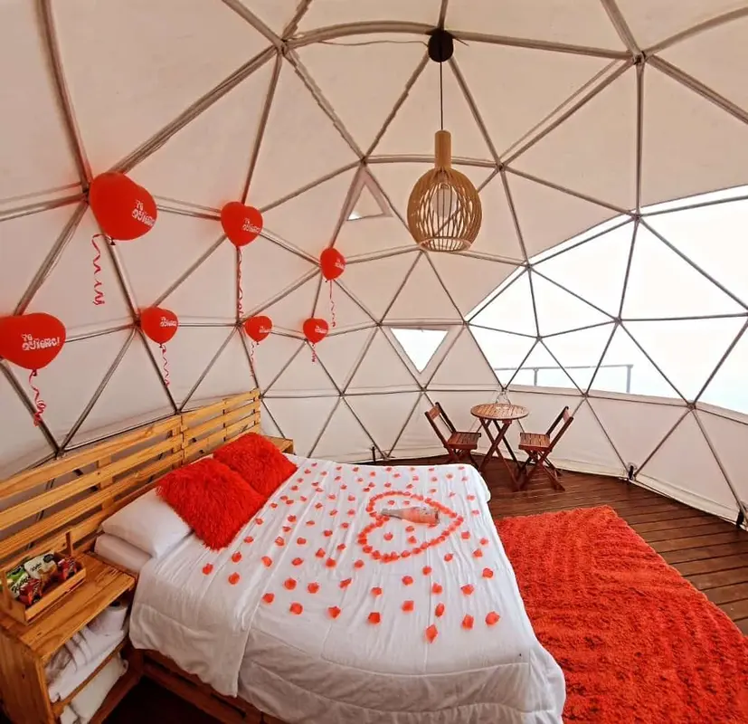 Glamping La Fortuna Domo 1