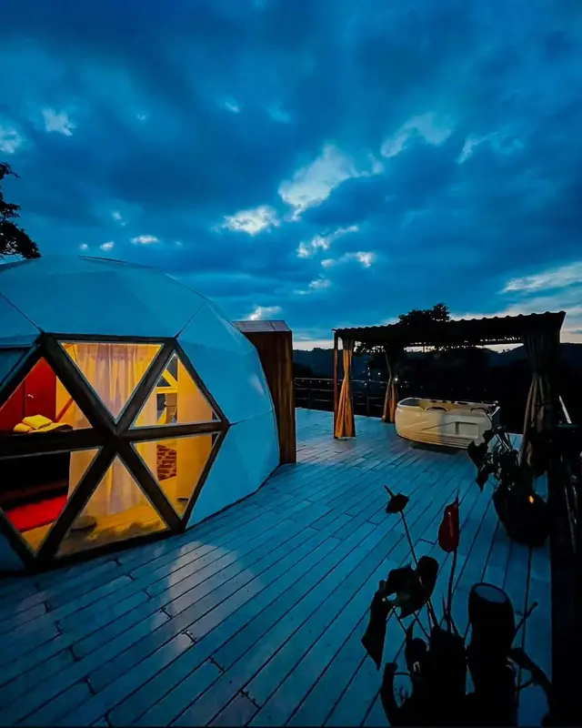 Glamping Domo Castilla El Guadual