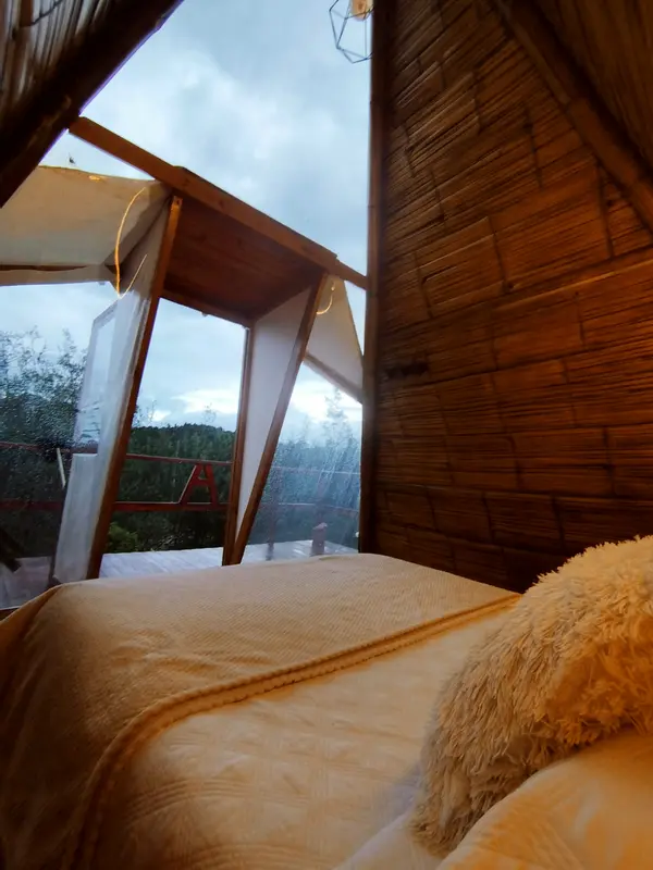 Glamping La cima con Jacuzzi Alas Glamping