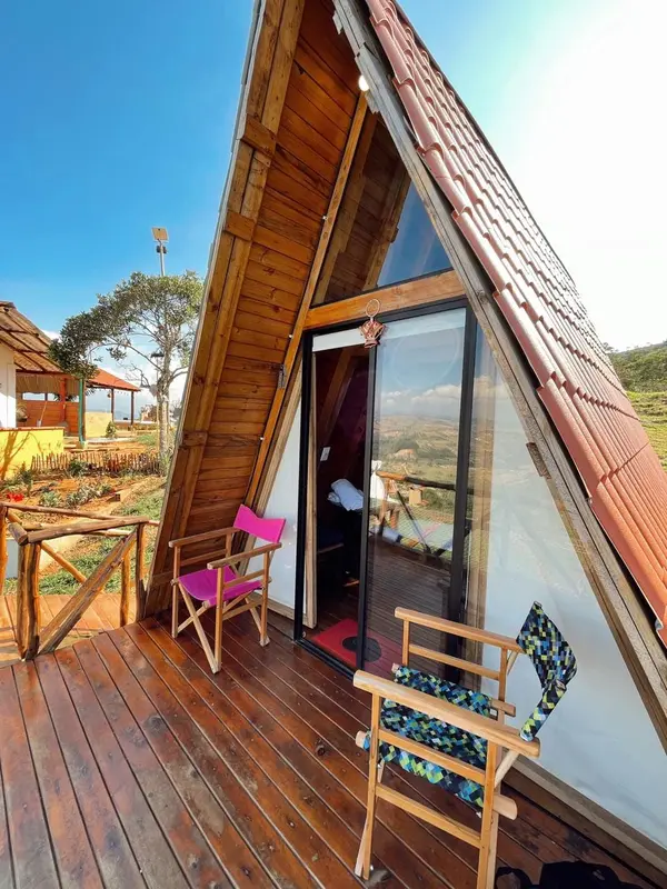 Glamping Chalet Tipo Europeo