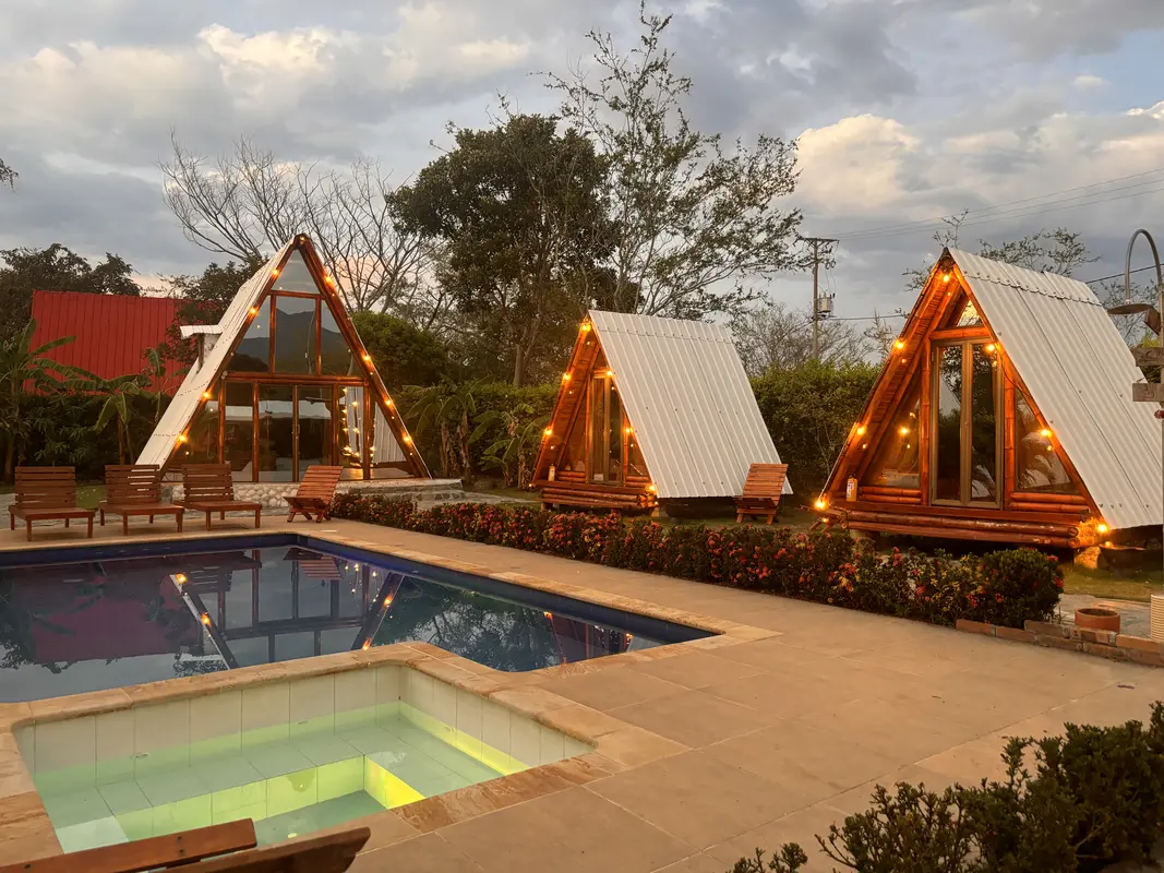 Glamping Casa Bamboo alquiler Privado 