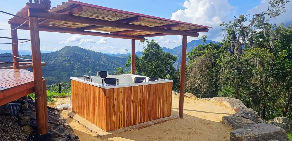 Glamping CABAÑA EL MUNDO AL REVES