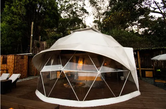 Glamping Domo Aqua Vista al cielo 