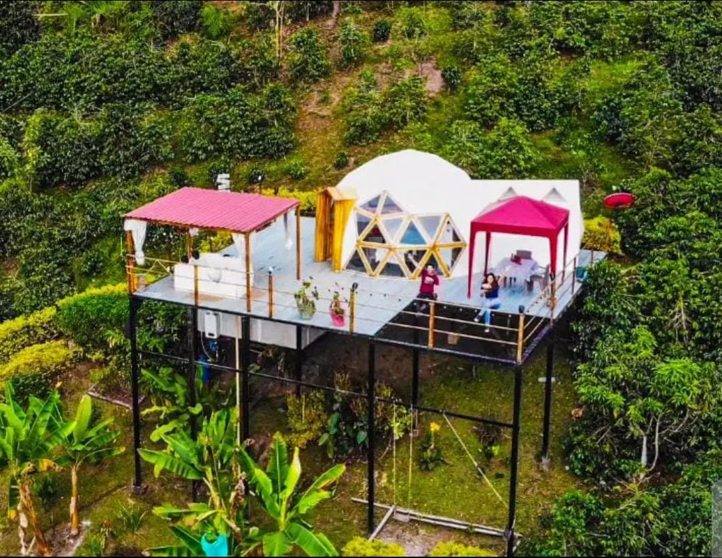 Glamping Domo Castilla El Guadual