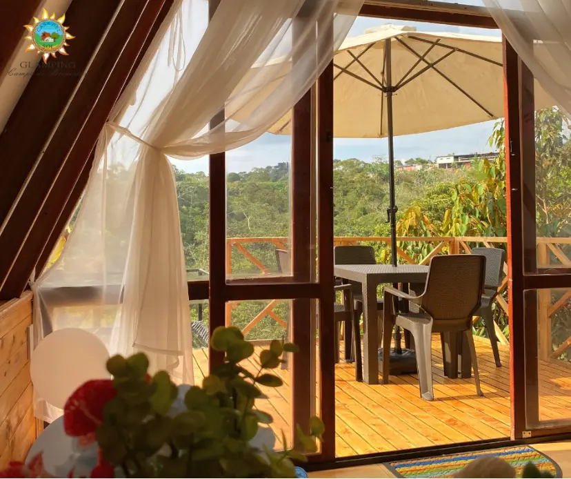 Glamping Cabaña Diamante Plus