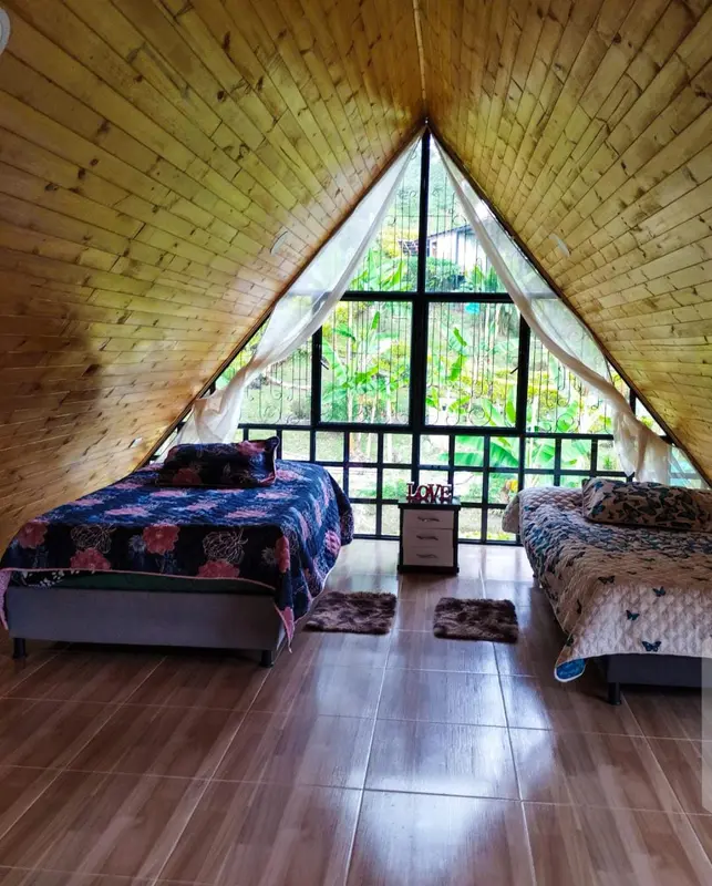 Glamping Cabaña Chalet La Choza El Guadual