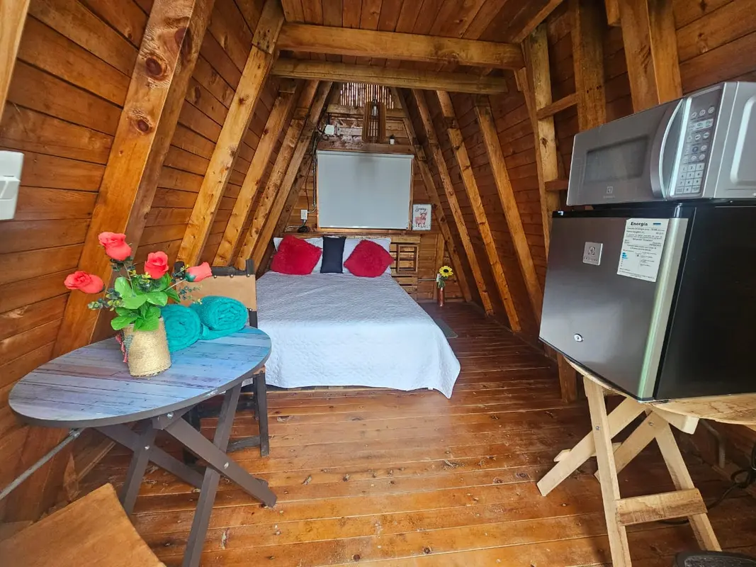 Glamping Chalet Tipo Europeo