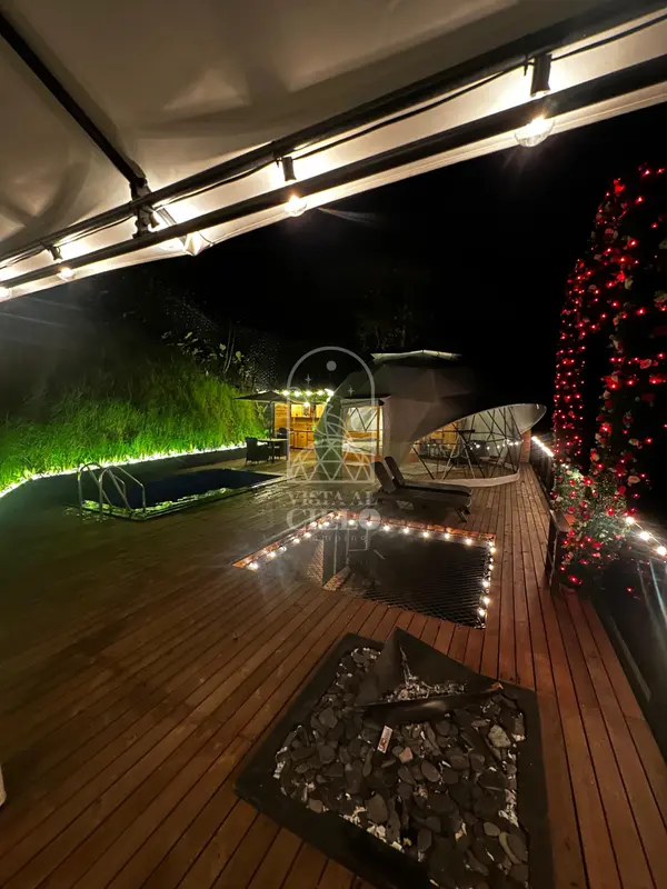 Glamping Domo Aqua Vista al cielo 