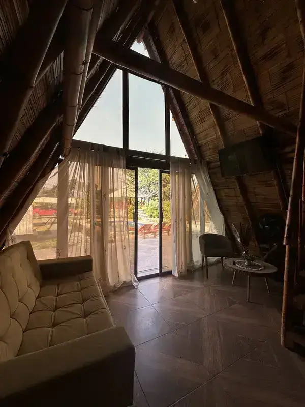 Glamping Casa Bamboo cabaña 