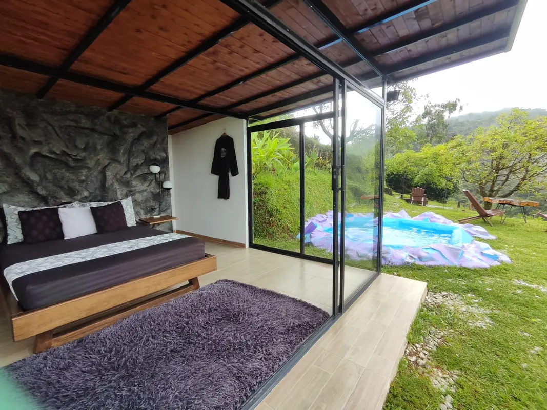 Glamping Amatista Séptimo cielo