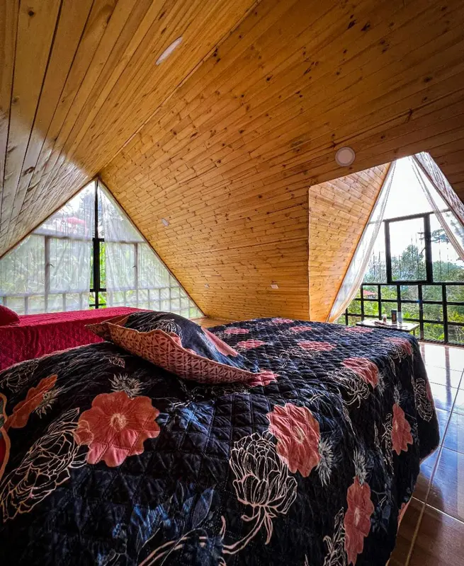 Glamping Cabaña Chalet La Choza El Guadual