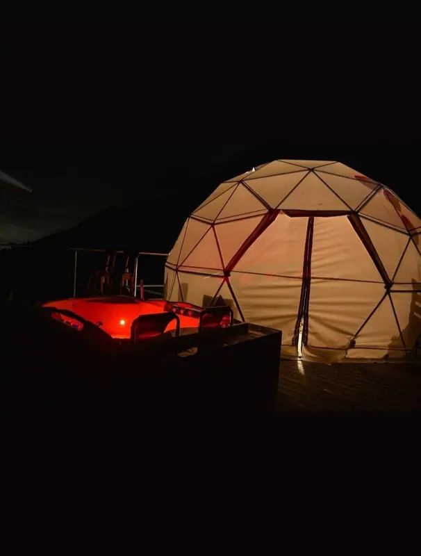 Glamping La Fortuna Domo 1