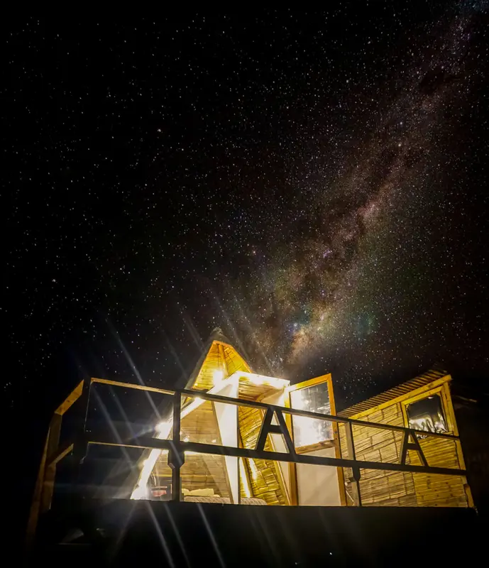 Glamping La cima con Jacuzzi Alas Glamping