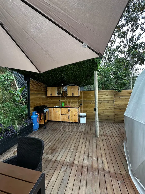 Glamping Domo Aqua Vista al cielo 