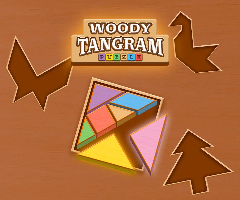 Woody_Tangram Puzzle