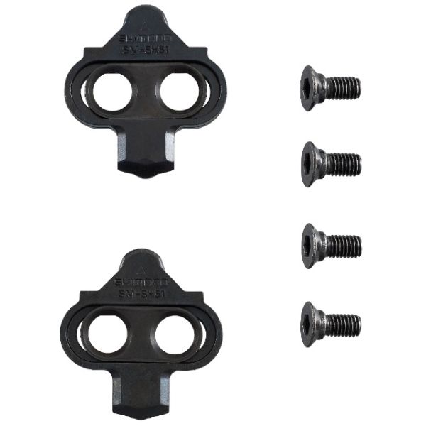 Shimano schoenplaatjes zonder borgplaat spd sm-sh51 afbeelding