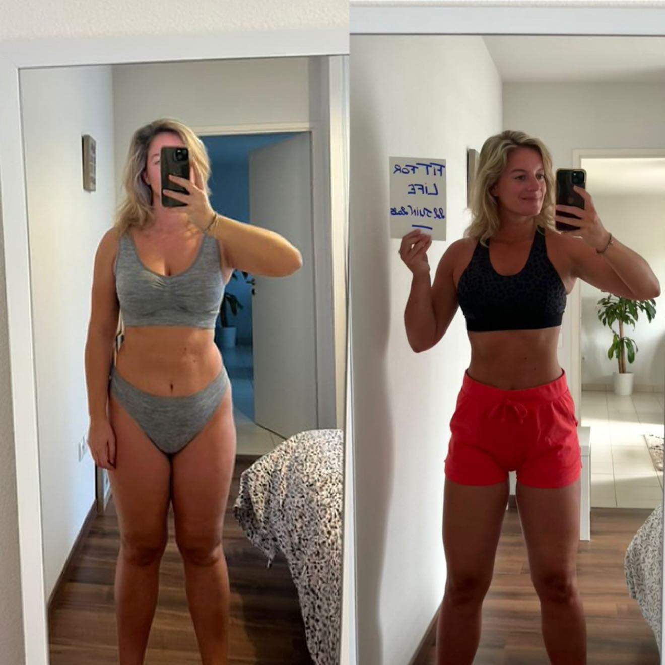 Transformation d'une membre Lazy & Fit