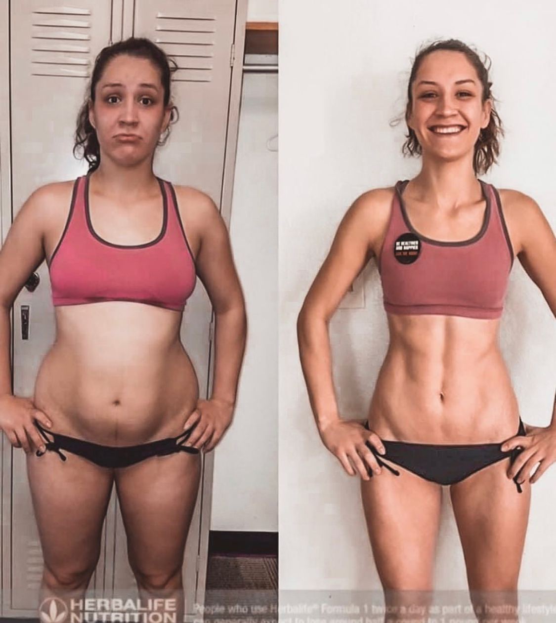 Transformation de Pauline — Perte de poids