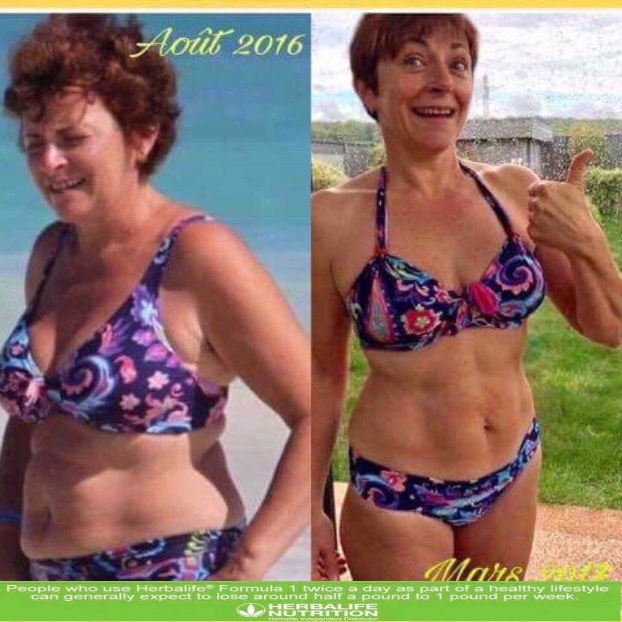 Transformation de Anne — Perte de poids