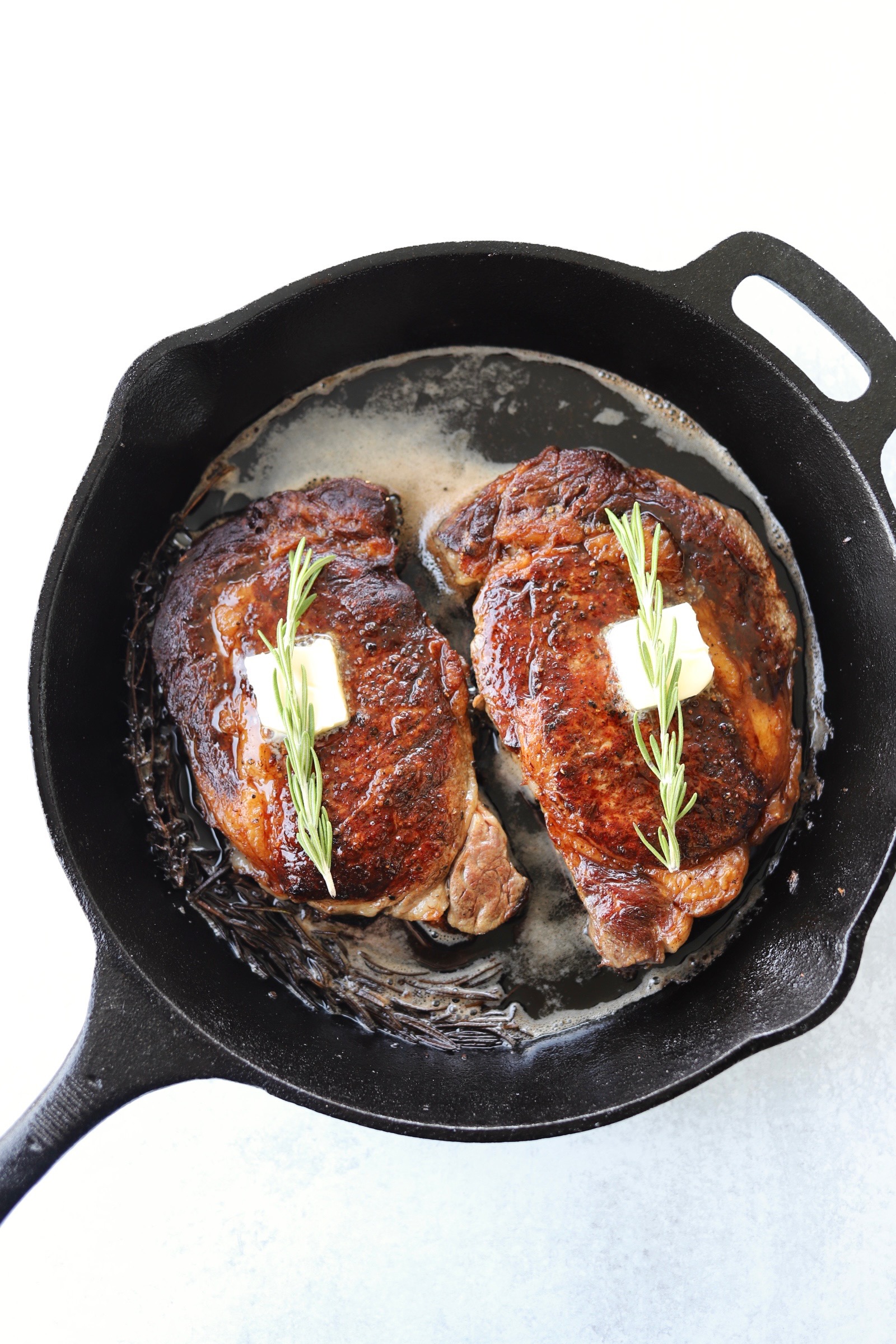 Pan Seared Ribeye - Spoonful of Flavor