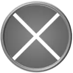 Cross Button
