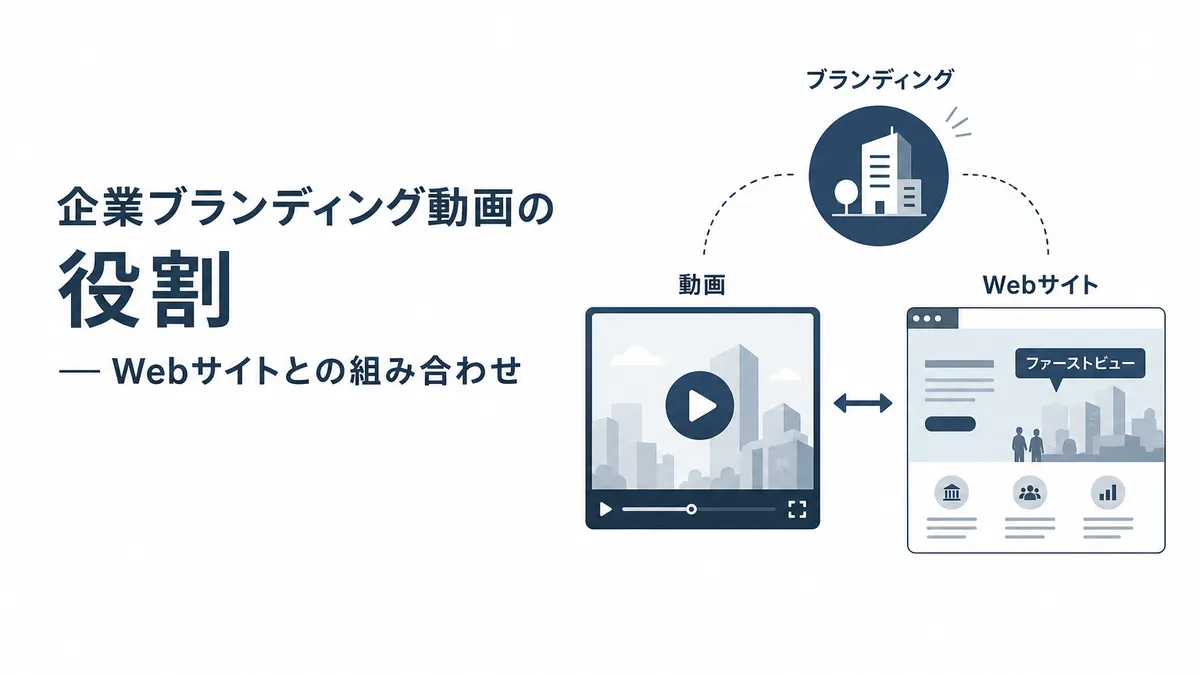 企業ブランディング動画の役割 — Webサイトとの組み合わせ