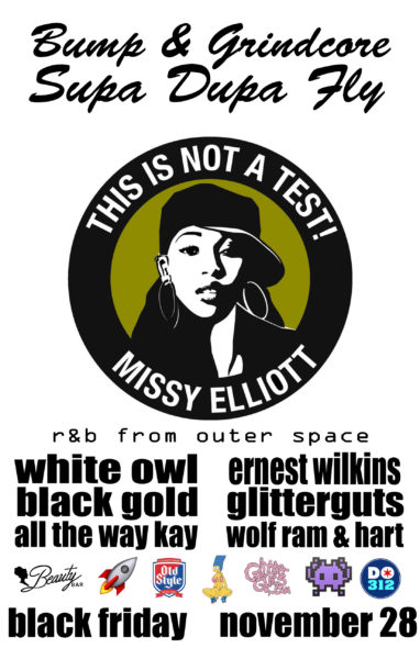 Bump & Grindcore Missy Elliott Flyer