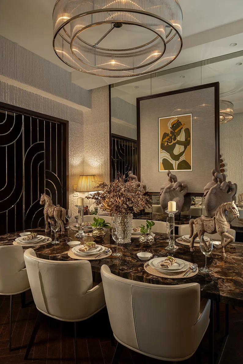 A thousand years of art, one address: This 2,095 sq ft home in Gurugram by Vineeta Dassani of TIS Living proves art was never meant to just hang on a wall — image 7