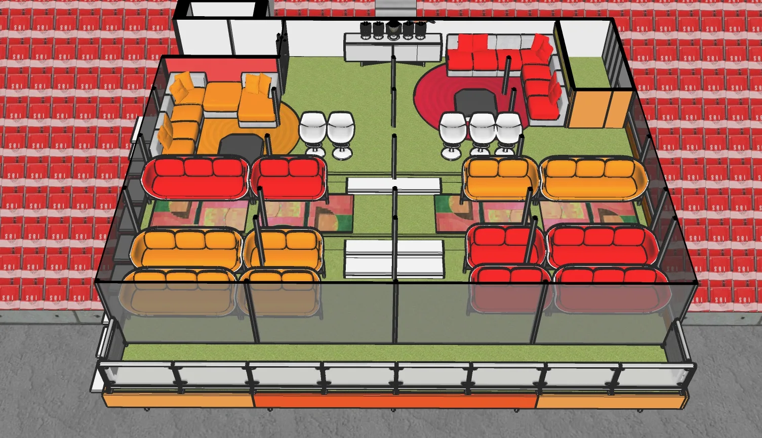 'Krishanu Dey VVIP LOUNGE BOX ', FC EAST BENGAL FOOTBALL CLUB — image 10