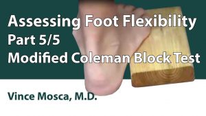 Assessing Foot Flexibility: Part 05 (Modified Coleman Block Test)