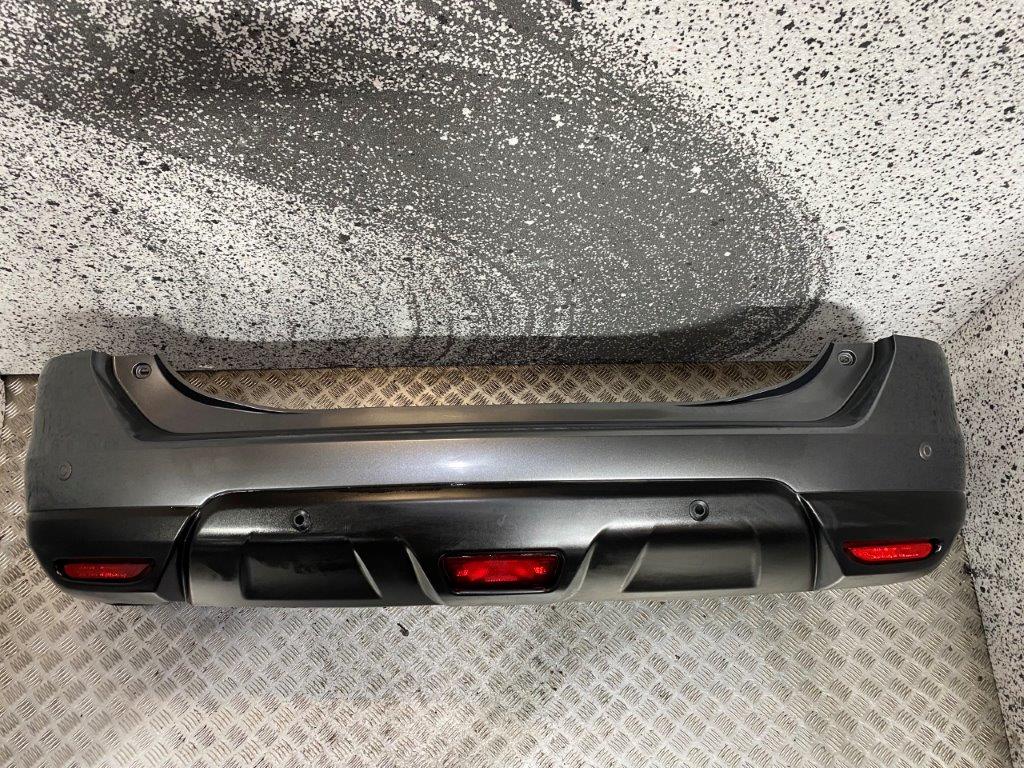 14-17 NISSAN X-TRAIL T32 REAR BUMPER GREY PAINT CODE KAD (SCRATCHED)