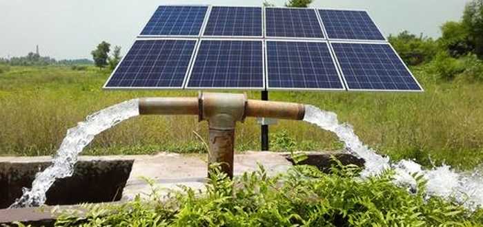 Paneles solares en agricultura