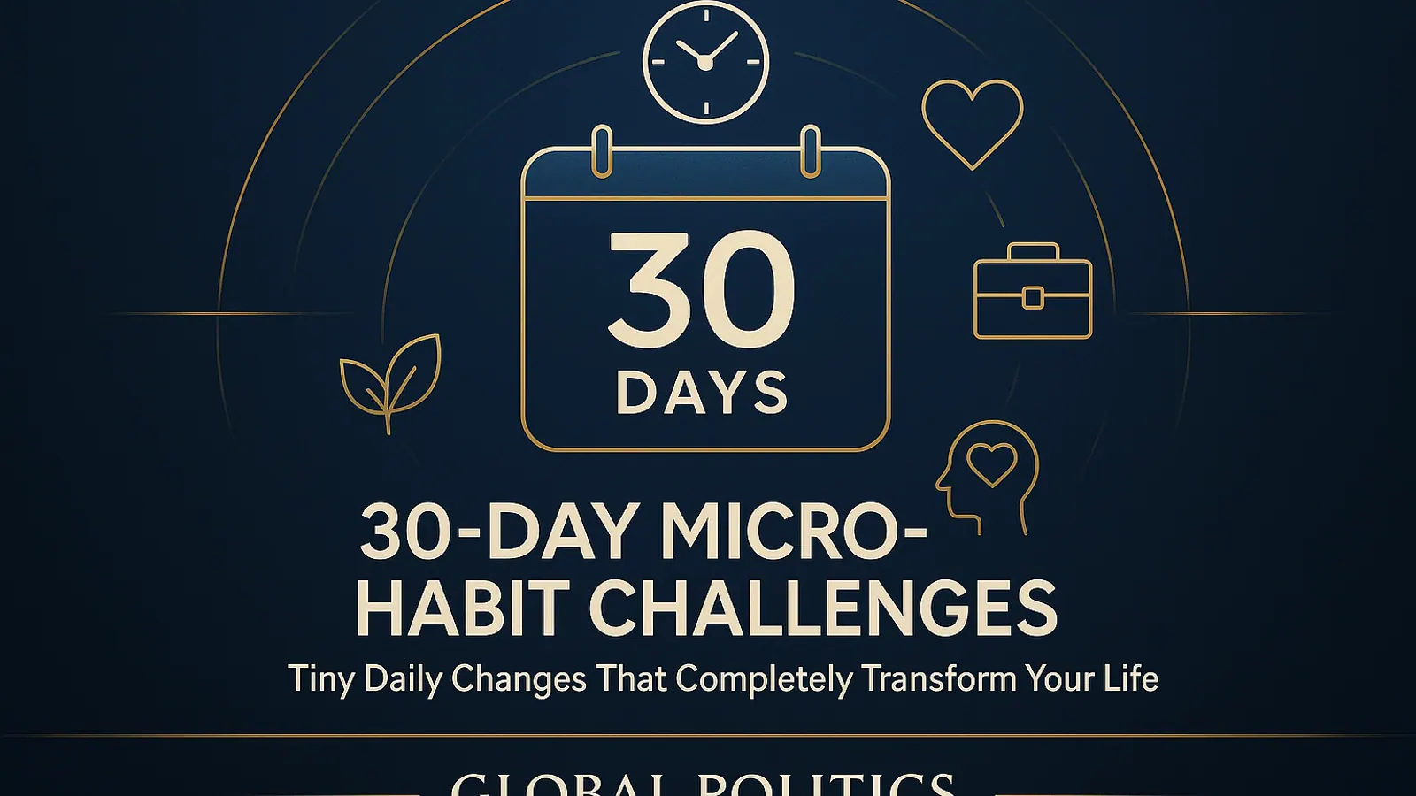 30-Day Micro-Habit Challenges: Tiny Daily Changes That Completely Transform Your Life