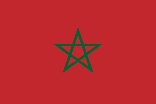 Drapeau Chaabi Marocain