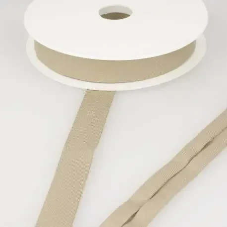 Biais tricot - donker beige 43