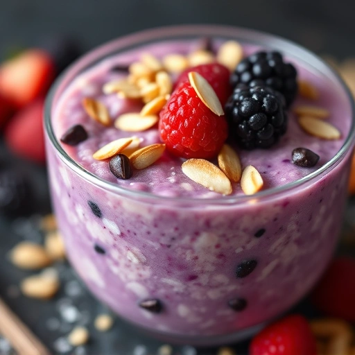Ube Halaya Overnight Oats