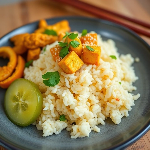 Sikreto ni Lola's Sinangag with Tofu Scramble and Atsara