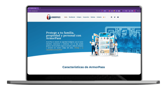 ArmorPass: Plataforma Web & App de Control de Acceso Escolar