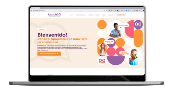 LAB School: Sitio Web Institucional & Neurodiversidad