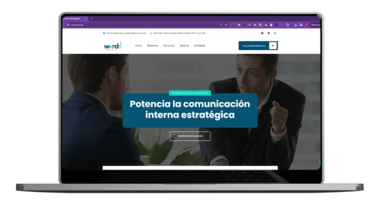 WORD: Portal Web Corporativo de Consultoría en Talento & Cultura