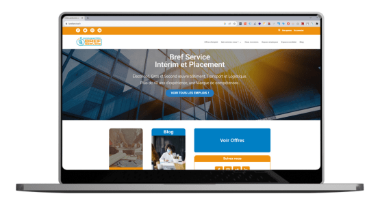 Bref Service: Posicionamiento SEO & Empleo en Europa