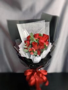  母親節10枝紅色玫瑰花束 #AF262  