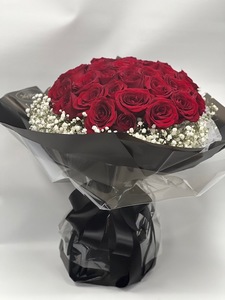  情人節50枝紅玫瑰花束 #AF602  