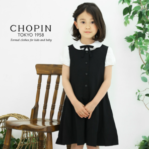  CHOPIN Tokyo 短袖2件裝連衣裙 (日本直送) **入學面試裝, 表演服飾,  interview衫 ** 