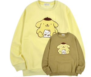  POM POM PURIN Hoodie 長袖衛衣 女士 中童 少女(日本直送) CL042 