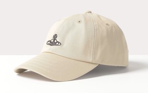  全新Vivienne Westwood日本版杏色Logo棒球帽 