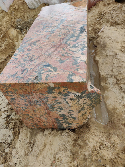 Red Marble Block 2